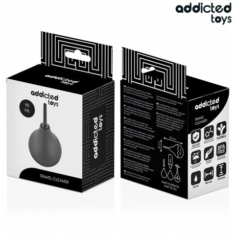 Addicted Toys Travel Cleaner S 90 ml - kompaktowy system higieniczny Addicted Toys Travel Cleaner S 90 ml - kompaktowy system higieniczny