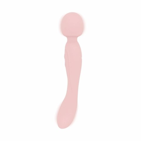 Good Vibes Only Simi dwustronny masażer wibracyjny silikonowy rożowy