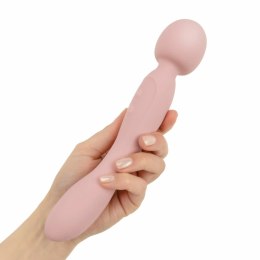 Good Vibes Only Simi dwustronny masażer wibracyjny silikonowy rożowy