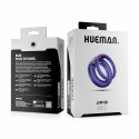 Hueman Jupiter - Pierścień Wibrujący Podwojny USB Fioletowy