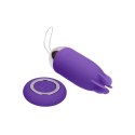 Noah Bezprzewodowe Jajo Wibrujące 36 Trybow USB Fioletowe 9,5 cm