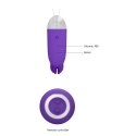 Noah Bezprzewodowe Jajo Wibrujące 36 Trybow USB Fioletowe 9,5 cm