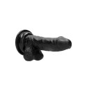 RealRock Model 6 - anatomiczny model intymny z przyssawką 15 cm, beżowy