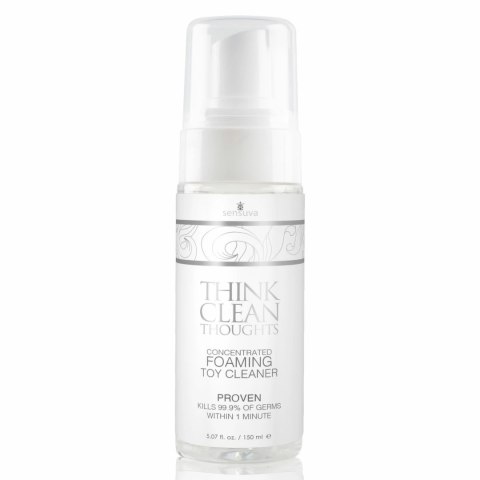 Sensuva Think Clean Thoughts pianka czyszcząca antybakteryjna 125ml Sensuva Think Clean Thoughts pianka czyszcząca antybakteryjna 125ml