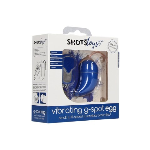 Shots Toys Wireless G-Spot Egg Small - Bezprzewodowe Jajko Intymne Shots Toys Wireless G-Spot Egg Small - Bezprzewodowe Jajko Intymne