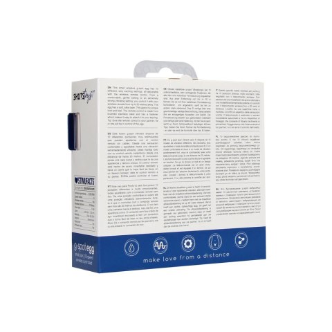 Shots Toys Wireless G-Spot Egg Small - Bezprzewodowe Jajko Intymne Shots Toys Wireless G-Spot Egg Small - Bezprzewodowe Jajko Intymne