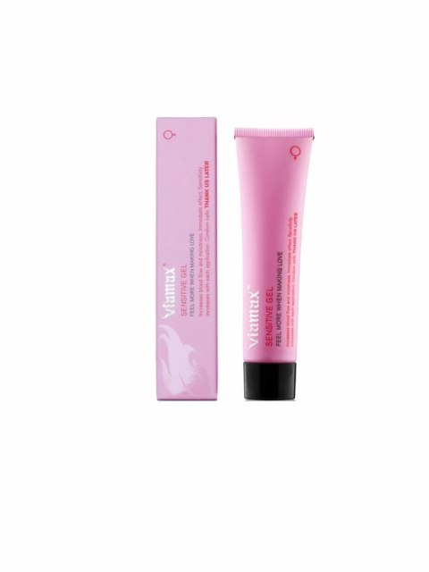 Viamax Sensitive Gel 15 ml - żel pielęgnacyjny z żeń-szeniem i aloesem Viamax Sensitive Gel 15 ml - żel pielęgnacyjny z żeń-szeniem i aloesem