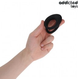 Addicted Toys Double Ring Teksturowany System Stabilizujący 72 mm