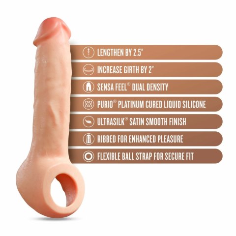 Blush Performance Plus Thrive Xtender silikonowy 6,3 cm z systemem dopasowania Blush Performance Plus Thrive Xtender silikonowy 6,3 cm z systemem dopasowania