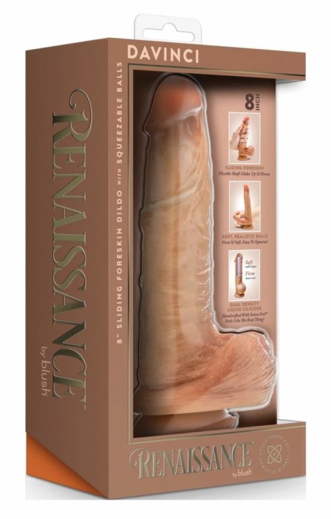 Blush Renaissance DaVinci 20 cm model z ruchomą powierzchnią zewnętrzną Blush Renaissance DaVinci 20 cm model z ruchomą powierzchnią zewnętrzną