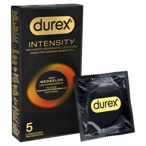 Durex Intensity precyzyjne prezerwatywy ultra-cienkie 5 szt. Durex Intensity precyzyjne prezerwatywy ultra-cienkie 5 szt.