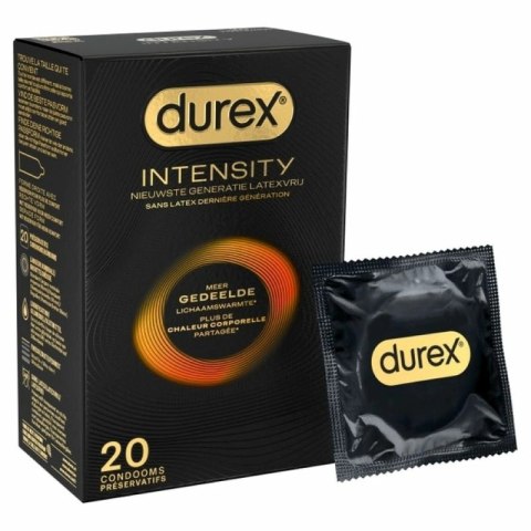 Durex Intensity prezerwatywy ultra-cienkie 20 szt. lateksowe komfort Durex Intensity prezerwatywy ultra-cienkie 20 szt. lateksowe komfort