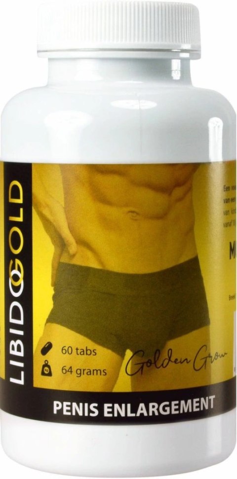 Libido Gold Golden Grow - Suplement dla mężczyzn, 60 tabletek Libido Gold Golden Grow - Suplement dla mężczyzn, 60 tabletek