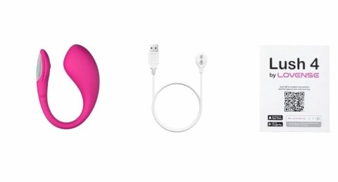Lovense Lush 4 Model z Multikolorowym Podświetleniem LED, Bluetooth Lovense Lush 4 Model z Multikolorowym Podświetleniem LED, Bluetooth