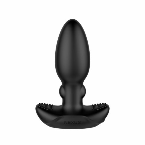 Nexus Beat - Wibrujący masażer analny z pilotem, silikonowy, czarny 11,2cm Nexus Beat - Wibrujący masażer analny z pilotem, silikonowy, czarny 11,2cm