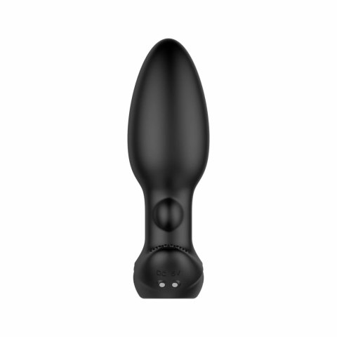 Nexus Beat - Wibrujący masażer analny z pilotem, silikonowy, czarny 11,2cm Nexus Beat - Wibrujący masażer analny z pilotem, silikonowy, czarny 11,2cm