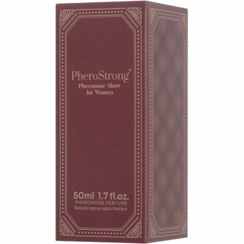 PheroStrong Show for Women Perfumy z Feromonami 50ml Elegancki Zapach PheroStrong Show for Women Perfumy z Feromonami 50ml Elegancki Zapach