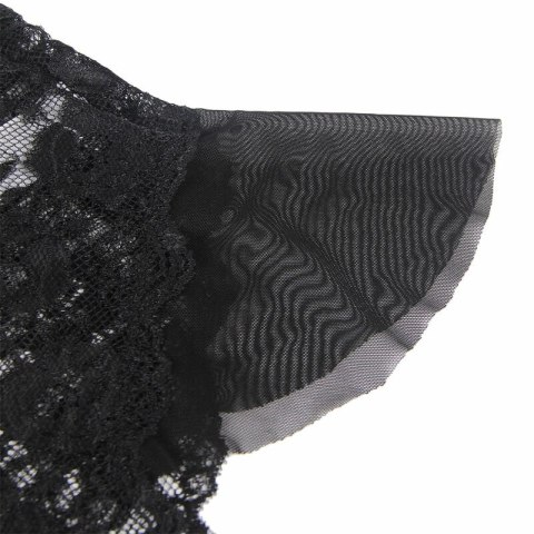 Subblime Body z falbankami czarne L/XL - elegancka bielizna damska Subblime Body z falbankami czarne L/XL - elegancka bielizna damska