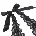 Subblime Body z falbankami czarne L/XL - elegancka bielizna damska