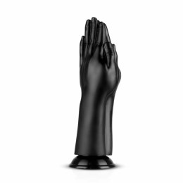 BUTTR Double Trouble Plug anatomiczny z przyssawką czarny XL