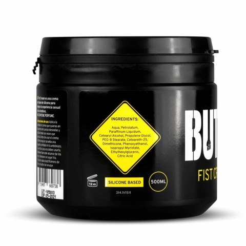 BUTTR Krem nawilżający do masażu intymnego 500 ml, bezzapachowy BUTTR Krem nawilżający do masażu intymnego 500 ml, bezzapachowy