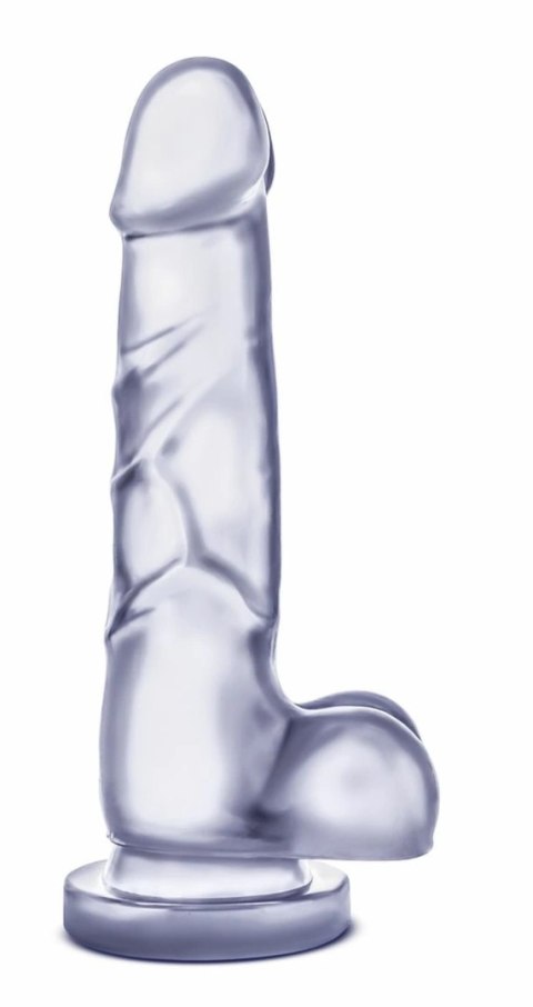 Blush Novelties B Yours Sweet N Hard Model Clear z Przyssawką 18 cm Blush Novelties B Yours Sweet N Hard Model Clear z Przyssawką 18 cm