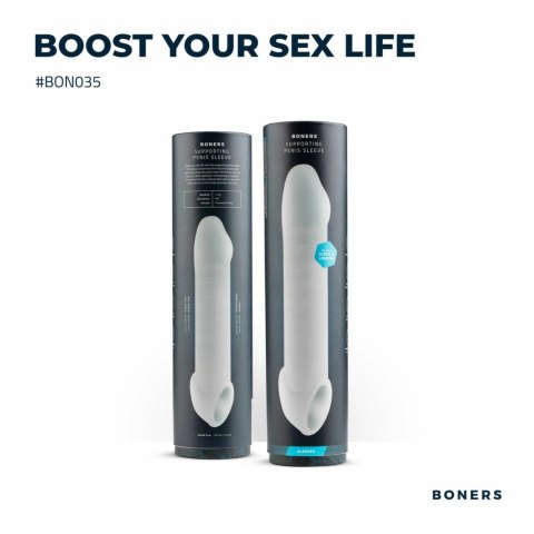Boners Sleeve Extension - Anatomiczna Nakładka Powiększająca 5 cm Boners Sleeve Extension - Anatomiczna Nakładka Powiększająca 5 cm