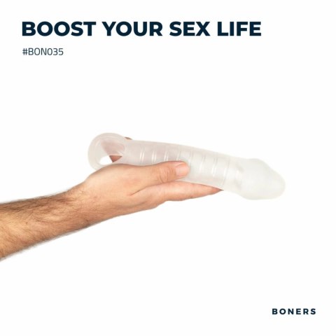 Boners Sleeve Extension - Anatomiczna Nakładka Powiększająca 5 cm Boners Sleeve Extension - Anatomiczna Nakładka Powiększająca 5 cm
