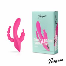 Feelztoys Double Rabbit wibrator 10-funkcyjny, wodoodporny