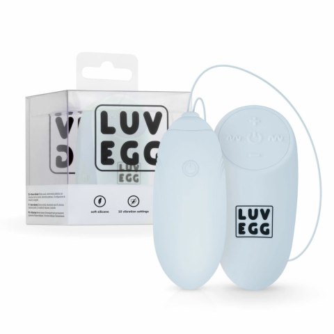 Jajeczko wibrujące na pilota LUV EGG Blue Jajeczko wibrujące na pilota LUV EGG Blue