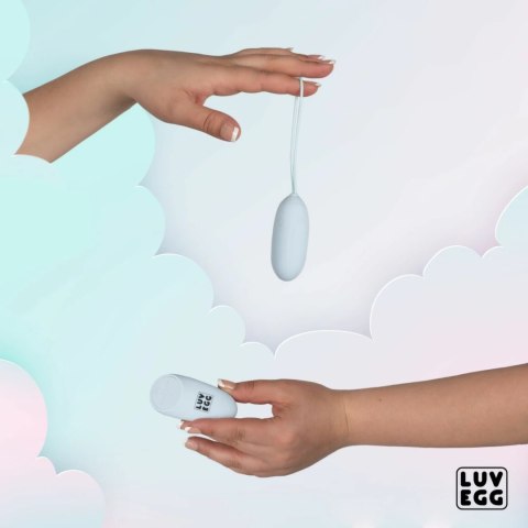 Jajeczko wibrujące na pilota LUV EGG Blue Jajeczko wibrujące na pilota LUV EGG Blue