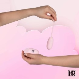 LUV EGG Model Pink - Wibrujące Jajko z Pilotem, 12 Trybow, Silikon