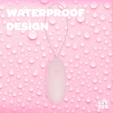 LUV EGG Model Pink - Wibrujące Jajko z Pilotem, 12 Trybow, Silikon LUV EGG Model Pink - Wibrujące Jajko z Pilotem, 12 Trybow, Silikon