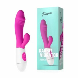 Teazers Rabbit Pink - Wibrator z 10 trybami wibracji