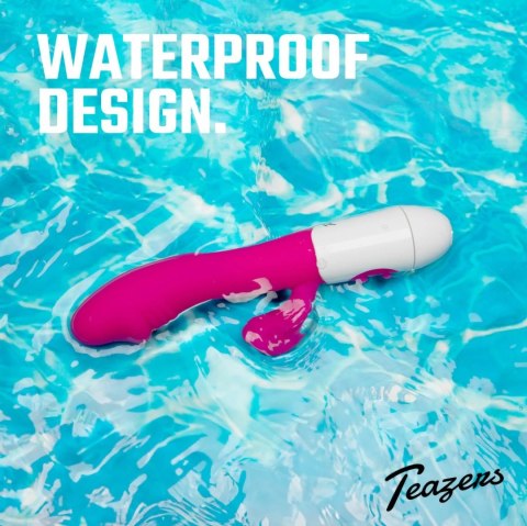 Teazers Rabbit Pink - Wibrator z 10 trybami wibracji Teazers Rabbit Pink - Wibrator z 10 trybami wibracji