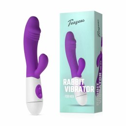 Teazers Rabbit Wibrator Fioletowy 10 Trybów Silikonowy