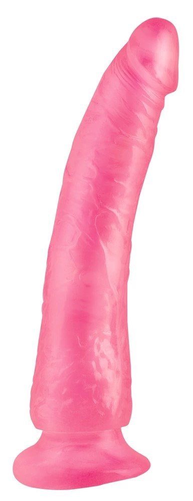 Basix Slim 7 Pink - Model anatomiczny z przyssawką, 20,5 cm Basix Slim 7 Pink - Model anatomiczny z przyssawką, 20,5 cm