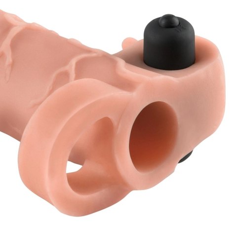 Fantasy X-Tensions Wibrująca Nakładka 2,5cm Dłuższa 33% Grubsza TPE Fantasy X-Tensions Wibrująca Nakładka 2,5cm Dłuższa 33% Grubsza TPE