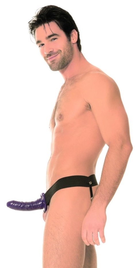 Fetish Fantasy Series Model Purple 18cm - System z Paskiem, Hollow Fetish Fantasy Series Model Purple 18cm - System z Paskiem, Hollow