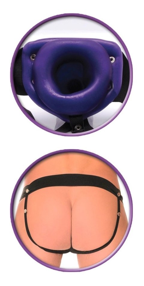 Fetish Fantasy Series Model Purple 18cm - System z Paskiem, Hollow Fetish Fantasy Series Model Purple 18cm - System z Paskiem, Hollow