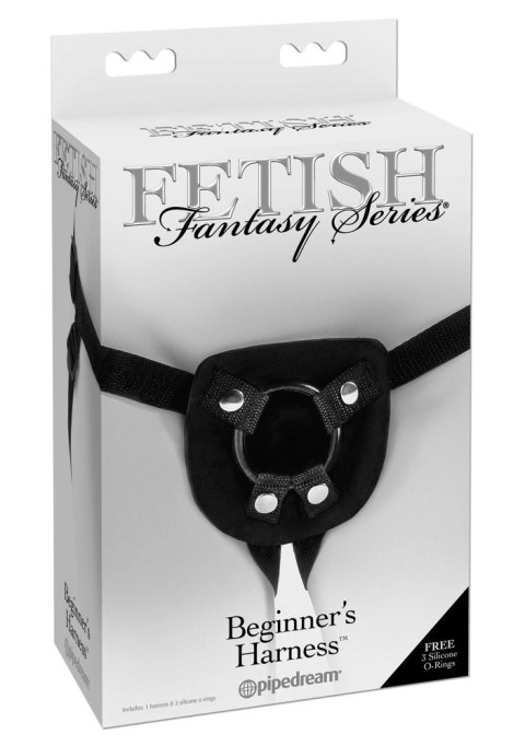 Fetish Fantasy Series uprząż z 3 pierścieniami, regulacja rozmiaru Fetish Fantasy Series uprząż z 3 pierścieniami, regulacja rozmiaru