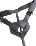 King Cock 18 cm Jasny System Strap-On z Ruchomą Powierzchnią Skory