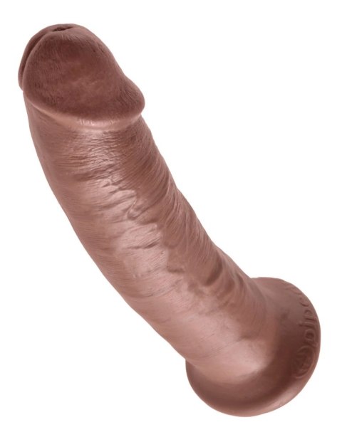 King Cock Anatomiczny Model Zakrzywiony z Przyssawką 24cm Brązowy King Cock Anatomiczny Model Zakrzywiony z Przyssawką 24cm Brązowy
