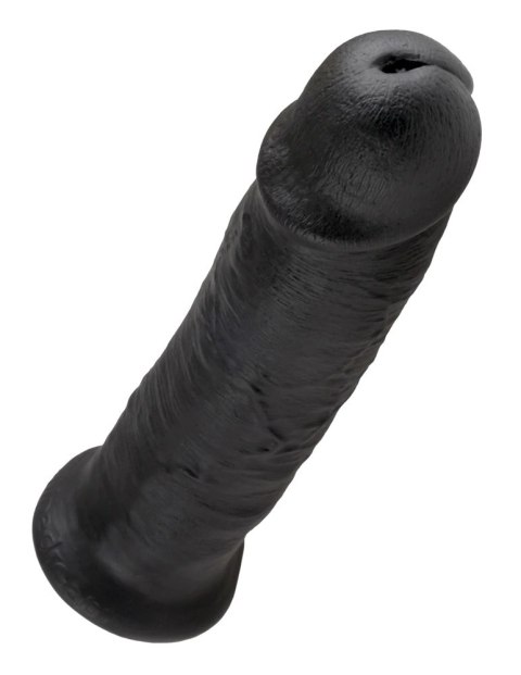 King Cock Czarny Model Zakrzywiony 25 cm z Przyssawką PVC King Cock Czarny Model Zakrzywiony 25 cm z Przyssawką PVC