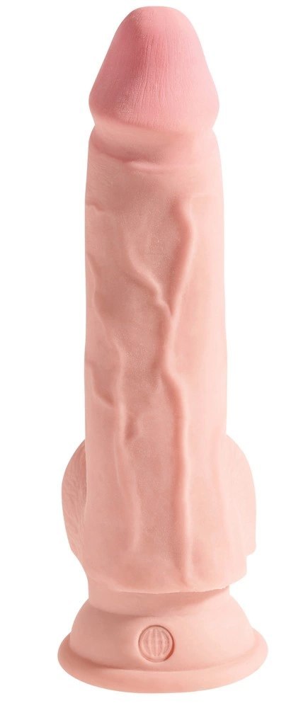 King Cock Plus model anatomiczny z przyssawką 19 cm jasny beż King Cock Plus model anatomiczny z przyssawką 19 cm jasny beż