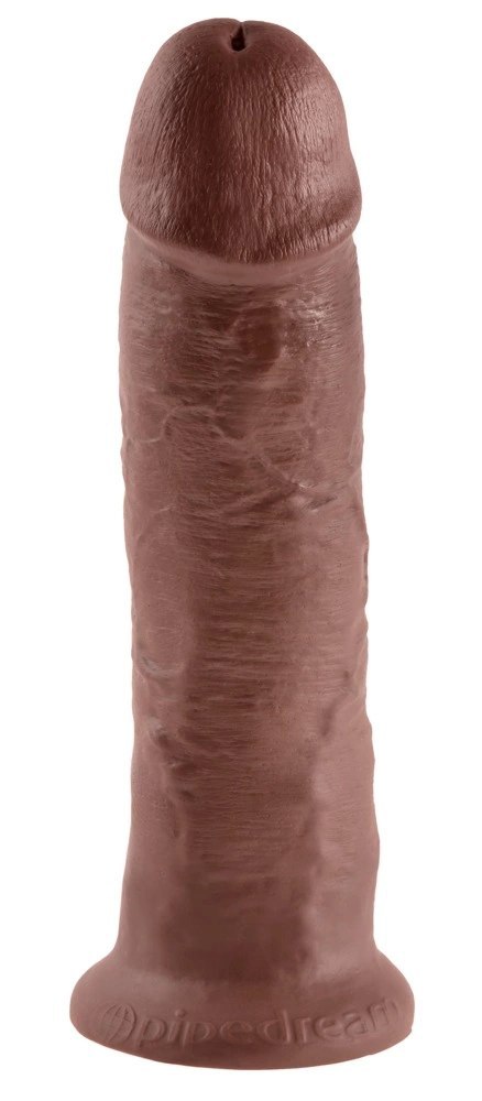 King Cock Zakrzywiony Model 25 cm z Przyssawką, brązowy od Pipedream King Cock Zakrzywiony Model 25 cm z Przyssawką, brązowy od Pipedream