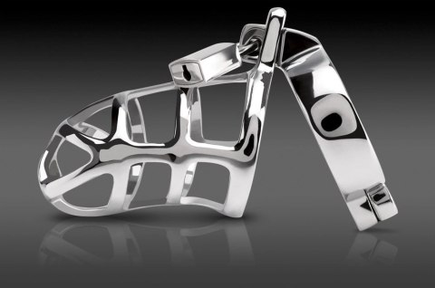 Metal Worx Model Chastity - Metalowa klatka anatomiczna 12 cm stal Metal Worx Model Chastity - Metalowa klatka anatomiczna 12 cm stal
