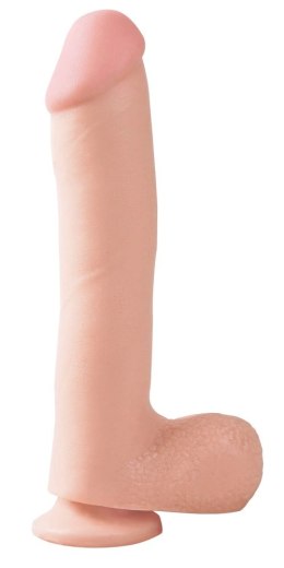 Pipedream Basix Naturalny Model z Podstawą 25cm cielisty PVC