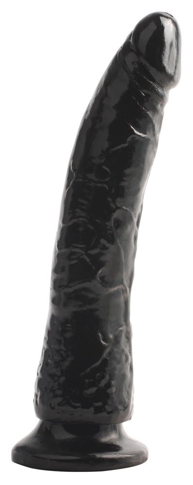 Pipedream Basix Slim 7 Czarny - model anatomiczny z przyssawką 20,5 cm Pipedream Basix Slim 7 Czarny - model anatomiczny z przyssawką 20,5 cm
