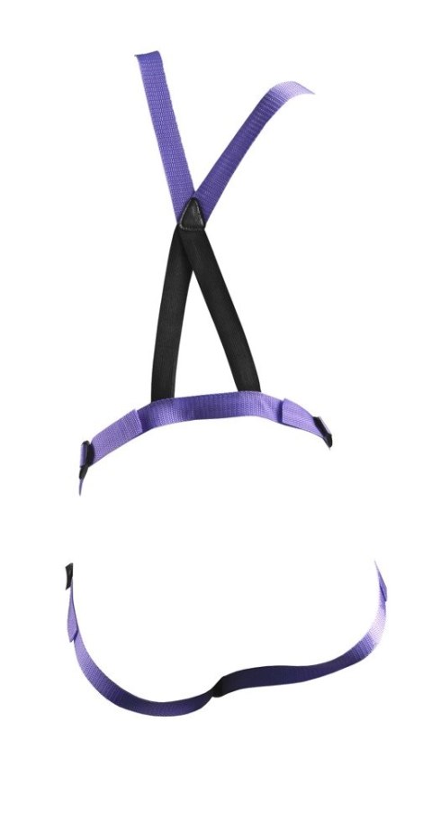 Pipedream Dillio Uprząż Strap-On z elementem PVC 19cm fioletowy Pipedream Dillio Uprząż Strap-On z elementem PVC 19cm fioletowy